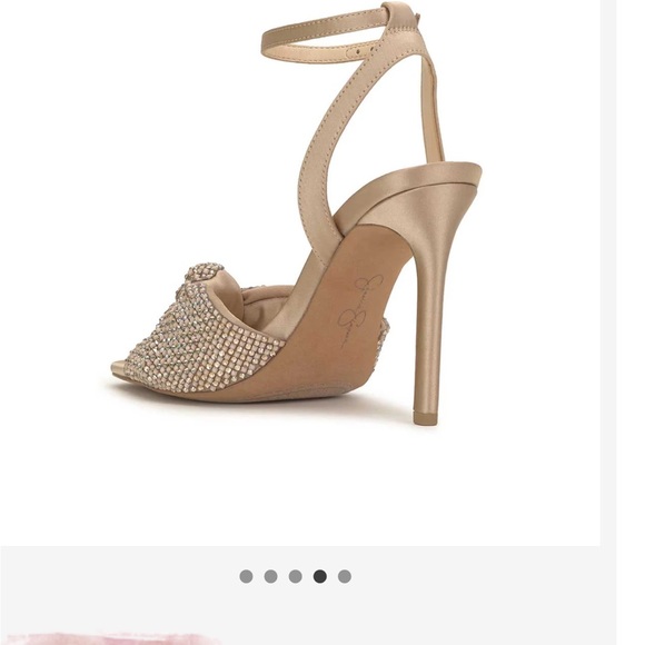 Jessica Simpson Ohela Heel in Gold 6 - Picture 2 of 4